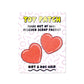 Heart - Upcycled Dog Sew On Toy Patch (Pack of 2)