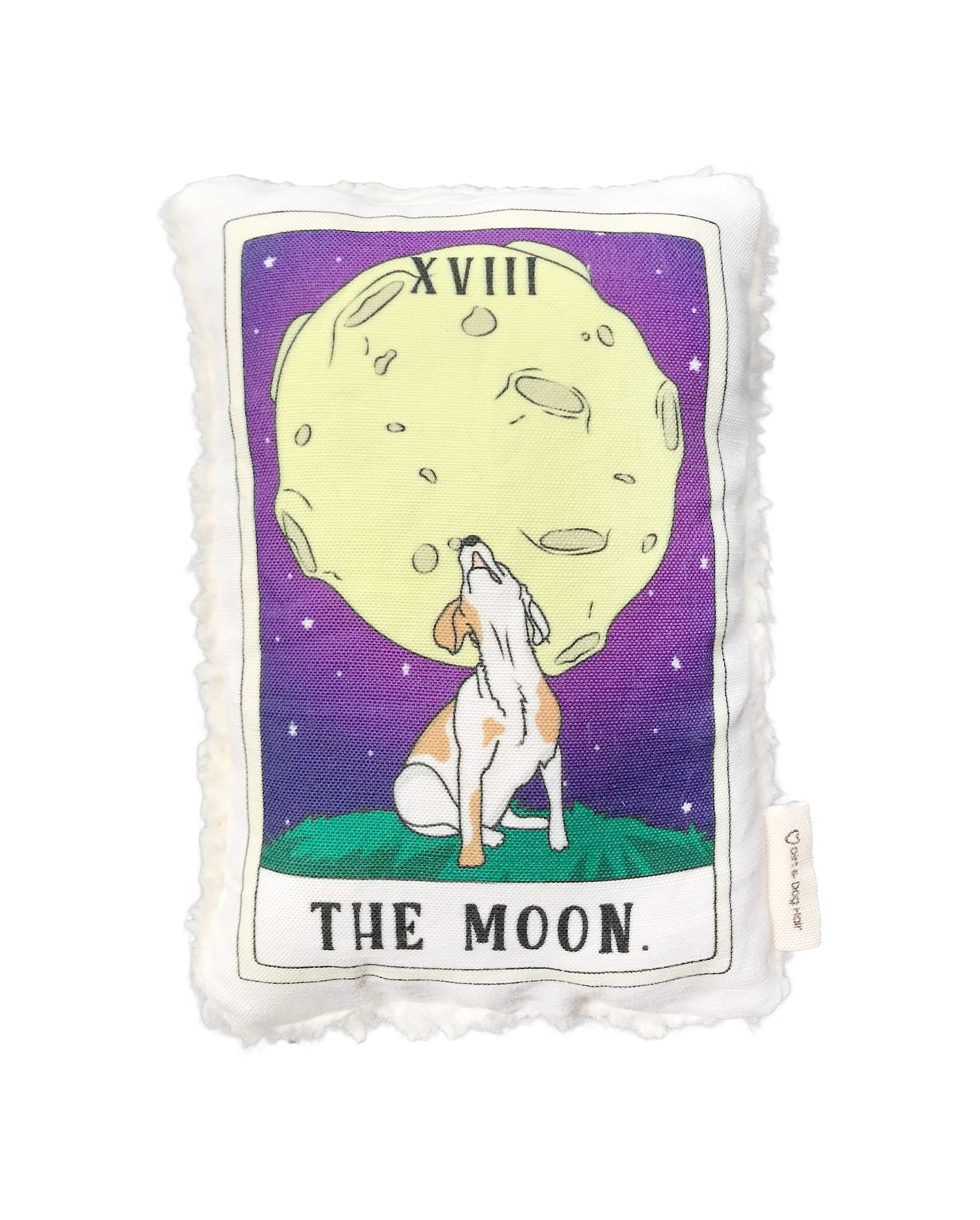 The Moon Tarot Card - Eco-Friendly Canvas Dog Toy