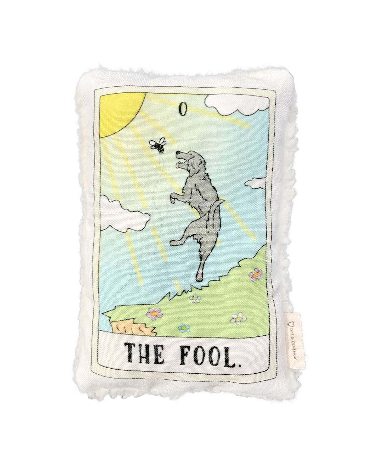 The Fool Tarot Card - Eco-Friendly Canvas Dog Toy
