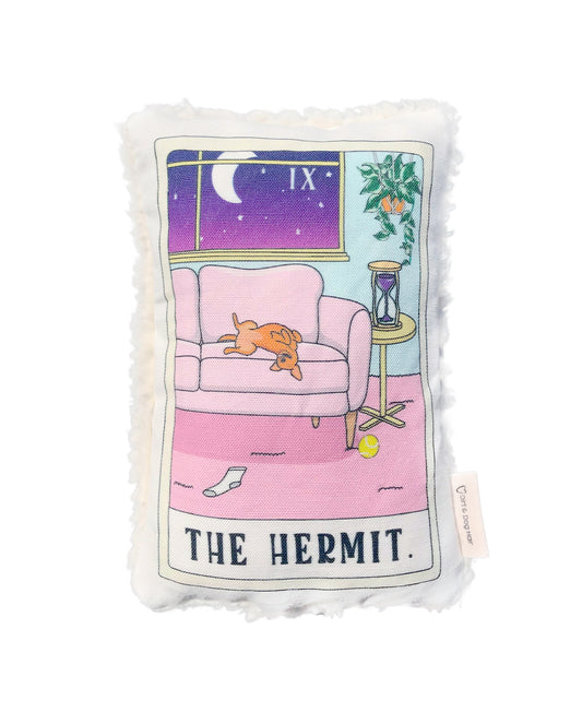 The Hermit Tarot Card - Eco-Friendly Canvas Dog Toy