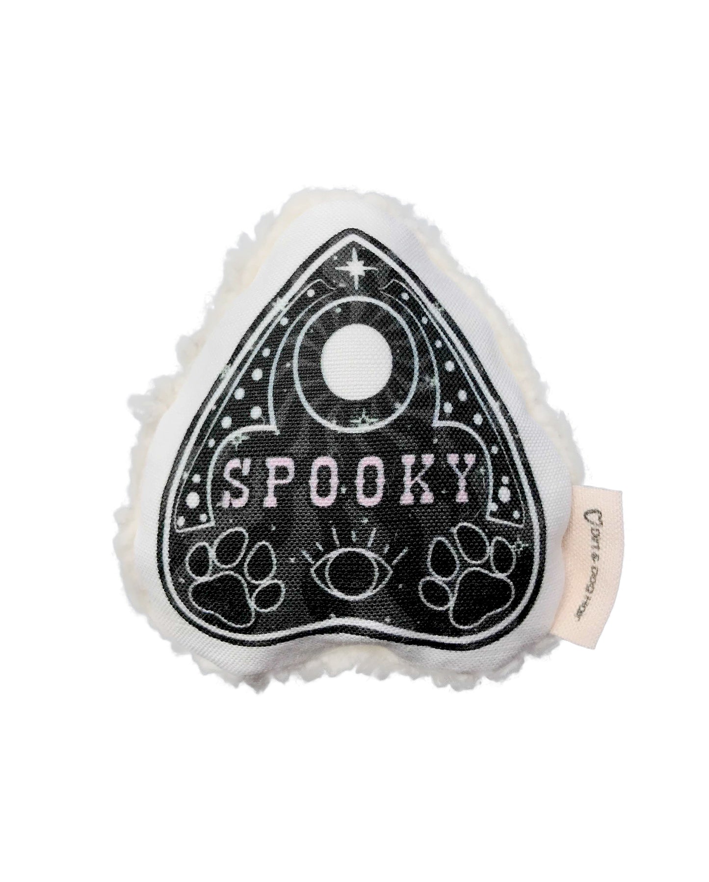 Smells Like Tail Spirit - 2 Pack Eco-Friendly Ouija Board and Planchette Canvas Dog Toy